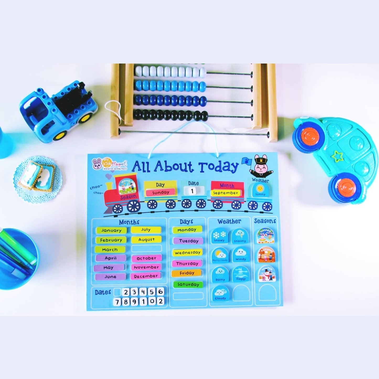 Magnetic Interactive Learning Board – All About Today