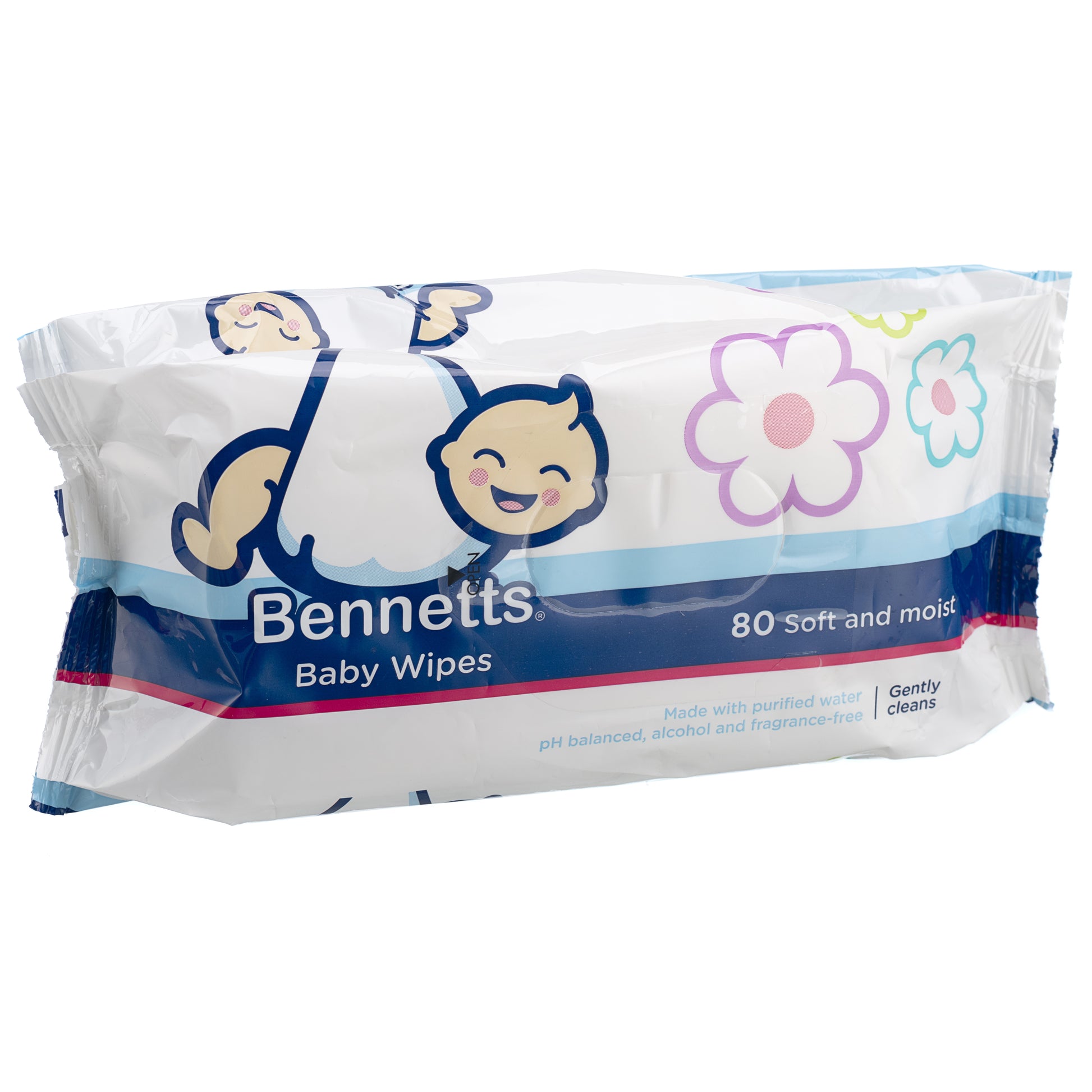 Bennetts Baby Wipes 80 Pack