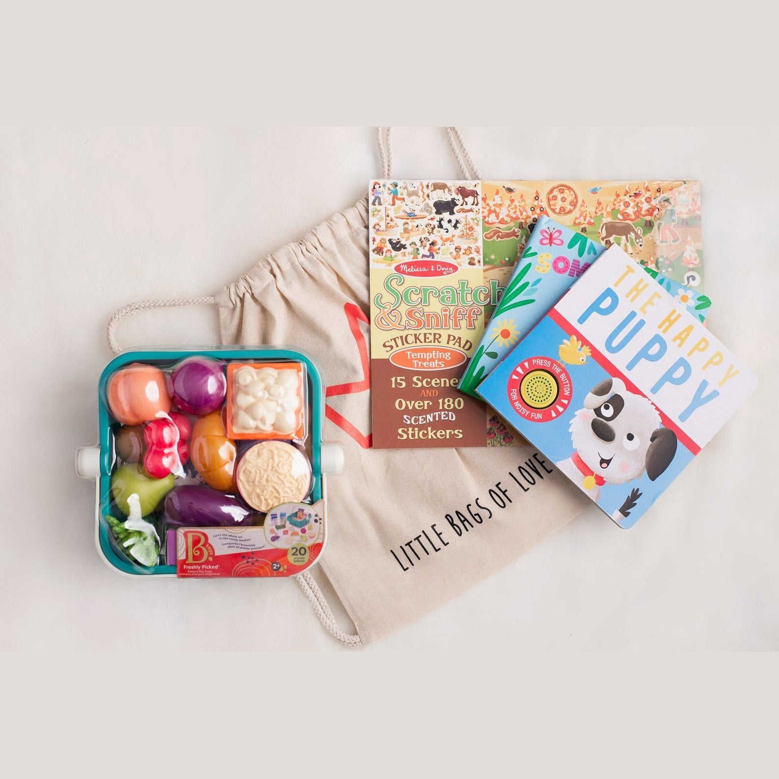 Toddler Gift Bag Grocery Shopping Basket