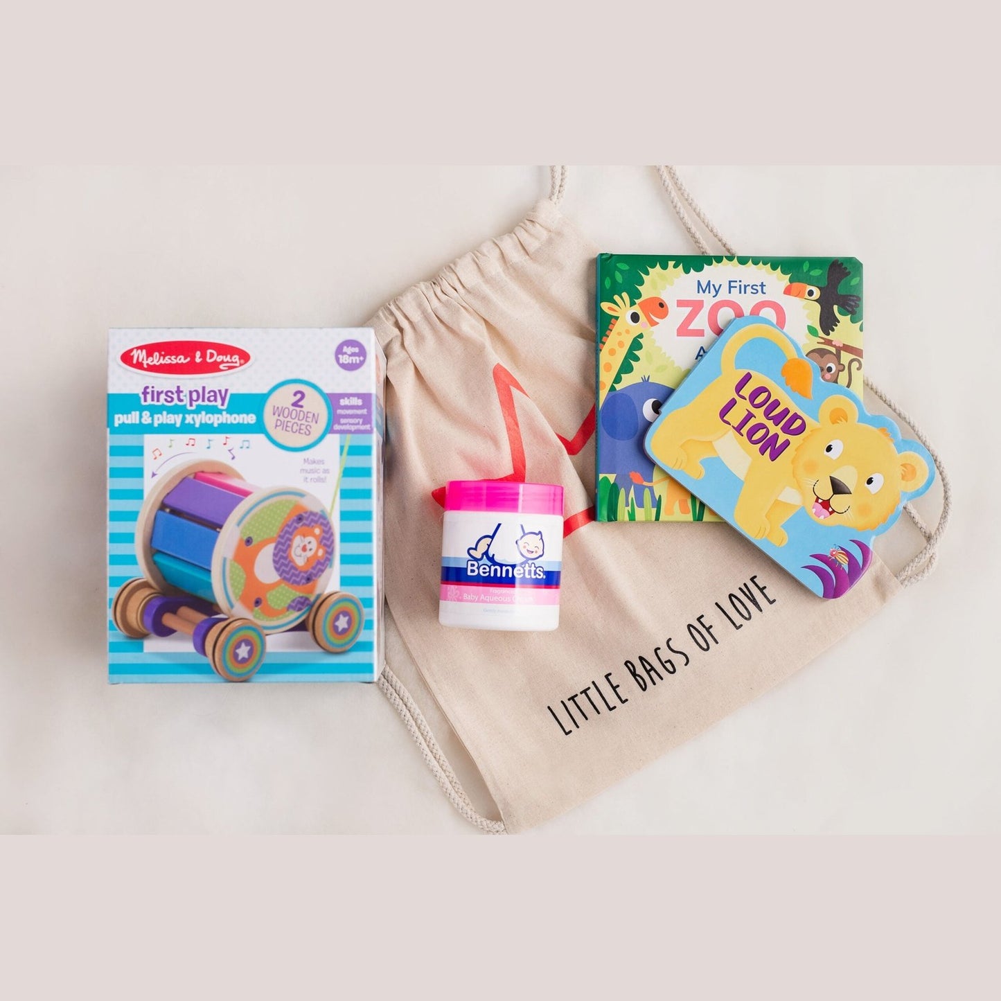 Toddler Gift Bag Pull and Play Xylophone