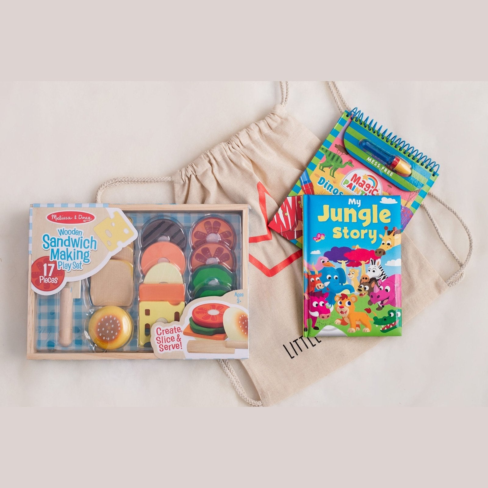 Toddler Gift Bag Sandwich Making Set