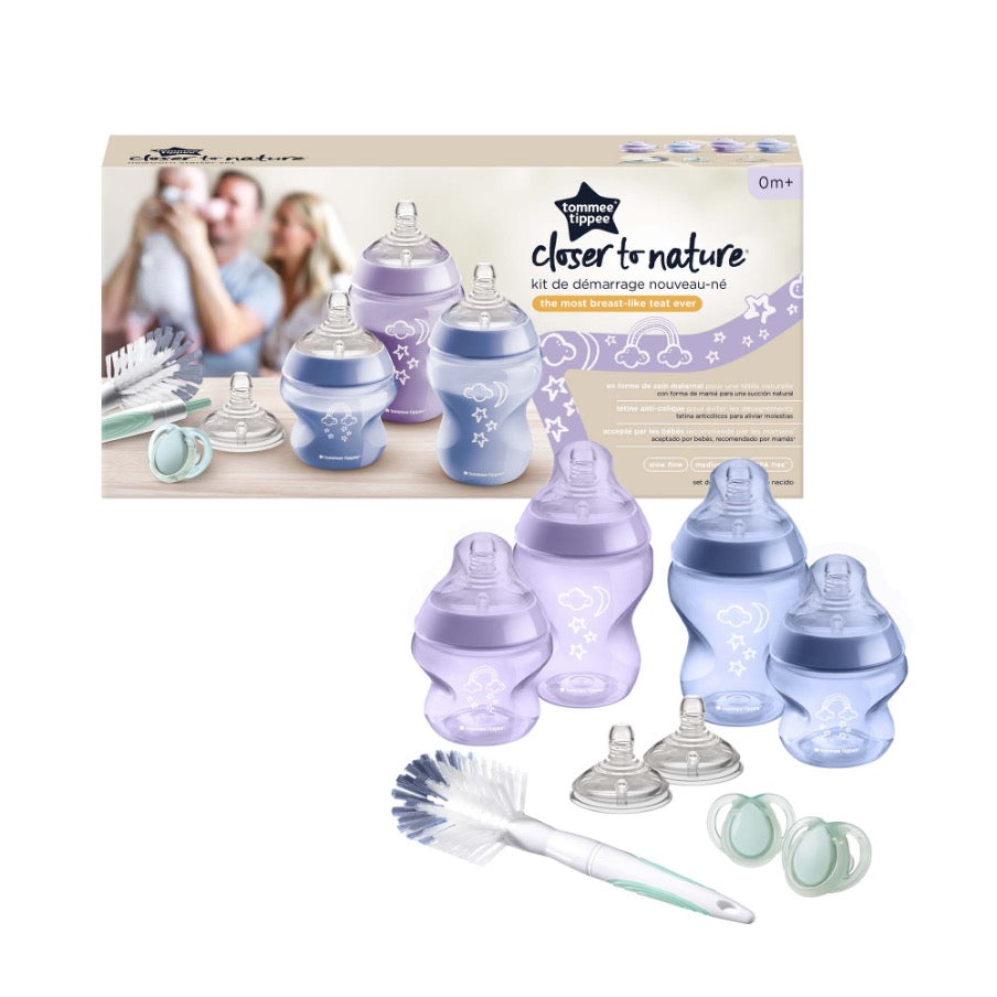 Tommee Tippee Bottle Gift Box Purple Set